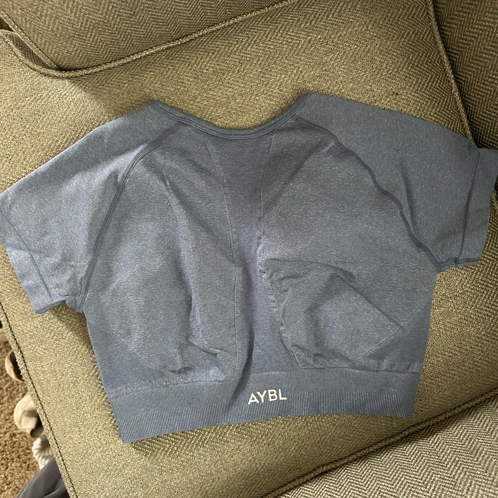 AYBL Women's Blue Crop Top
